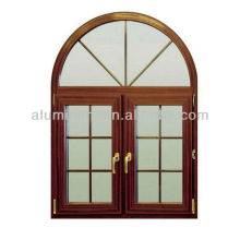 European Aluminum Wooden Swing Window Made In China